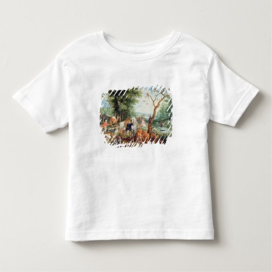 T-shirt Pour Les Tous Petits L'arche de Noé (Devant)