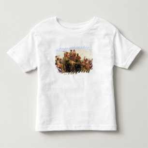 T-shirt Pour Les Tous Petits L'arrivée des moissonneuses dans le Pontine