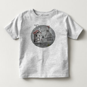 T-shirt Pour Les Tous Petits L'art populaire gothique du Creek
