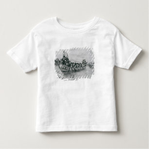 T-shirt Pour Les Tous Petits L'atterrissage de Cadillac