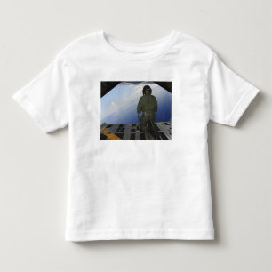 T-shirt Pour Les Tous Petits L'aviateur observe les eaux du Golfe de Mexic