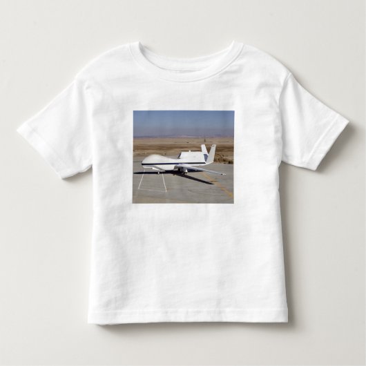 T-shirt Pour Les Tous Petits L'avion sans pilote Global Hawk (Devant)