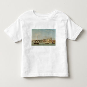 T-shirt Pour Les Tous Petits Le bâtiment du pont de Westminster avec un imagina