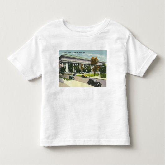 T-shirt Pour Les Tous Petits Le bâtiment éducatif, Capitol Hill # 2 (Devant)