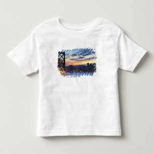 T-shirt Pour Les Tous Petits Le Bay Bridge depuis Treasure Island