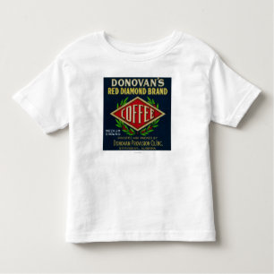 T-shirt Pour Les Tous Petits Le café LabelBirmingham, AL de Donovan