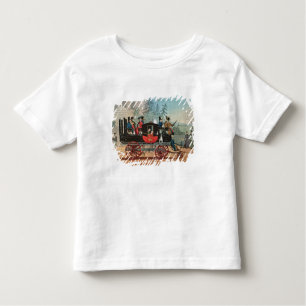 T-shirt Pour Les Tous Petits Le car de vapeur