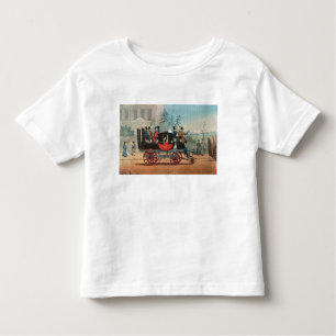 T-shirt Pour Les Tous Petits Le car de vapeur
