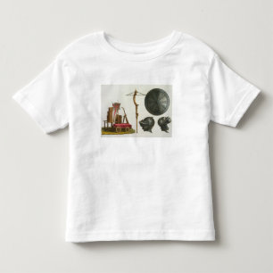 T-shirt Pour Les Tous Petits Le char milanais, l'arbalète et l'armure, plaquen