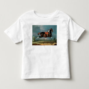 T-shirt Pour Les Tous Petits Le cheval pie "Cehero" s'élevant