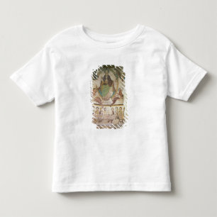 T-shirt Pour Les Tous Petits Le Christ dans la majesté avec quatre symboles