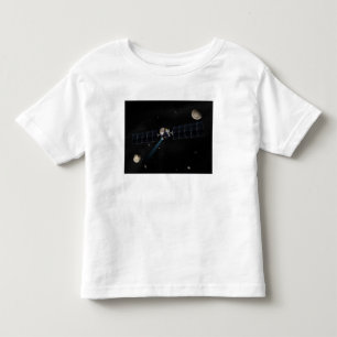 T-shirt Pour Les Tous Petits Le concept de l'artiste du vaisseau spatial d'aube