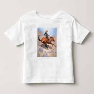 T-shirt Pour Les Tous Petits Le Cowboy (huile sur toile)