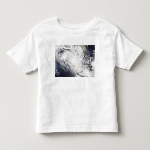 T-shirt Pour Les Tous Petits Le cyclone tropical Fami plane au-dessus du