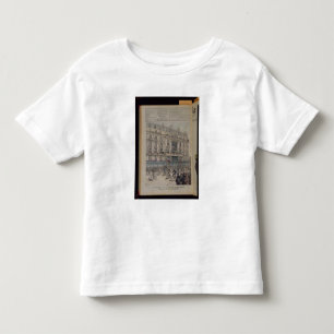 T-shirt Pour Les Tous Petits Le début de la course de bicyclette de Paris-Bres
