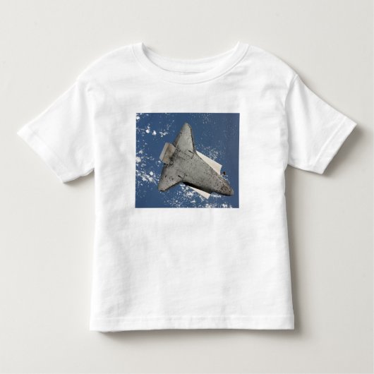 T-shirt Pour Les Tous Petits Le dessous de la navette spatiale Discovery 2 (Devant)