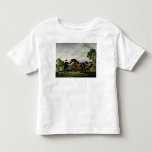 T-shirt Pour Les Tous Petits Le duc de l'étalon "blanc " de la baie d'Ancaster