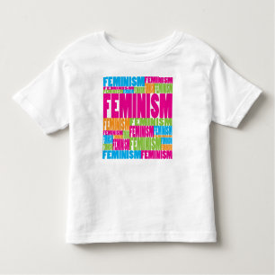 T-shirt Pour Les Tous Petits Le féminisme coloré