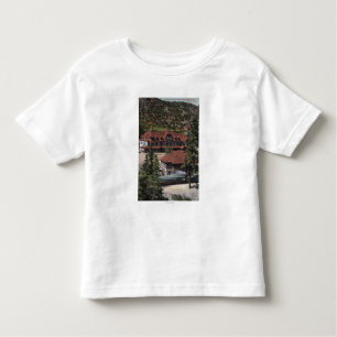 T-shirt Pour Les Tous Petits Le fer jaillit station et hôtel de route de dent