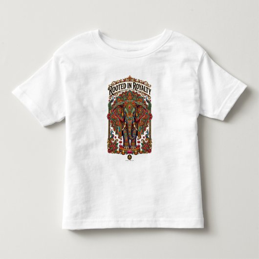 T-shirt Pour Les Tous Petits Le Géant Douce : Conception Artistique de l'Élépha (Devant)