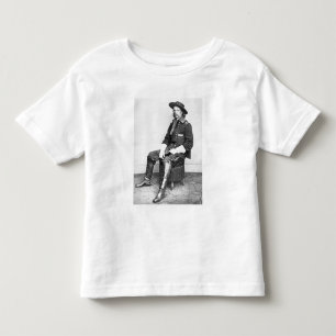 T-shirt Pour Les Tous Petits Le Général George A. Custer (photo de b/w)