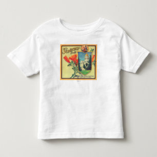 T-shirt Pour Les Tous Petits Le Gouverneur LabelLindsay orange, CA