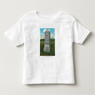 T-shirt Pour Les Tous Petits Le grand ravin du champ de bataille de Saratoga
