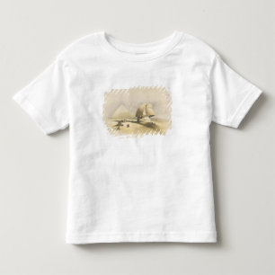 T-shirt Pour Les Tous Petits Le grand sphinx et les pyramides de Gizeh, de "E