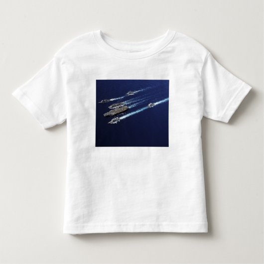 T-shirt Pour Les Tous Petits Le groupe d'attaque d'Abraham Lincoln (Devant)