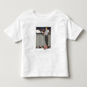 T-shirt Pour Les Tous Petits Le joueur de Theorbo, conception pour un manteau