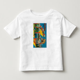 T-shirt Pour Les Tous Petits Le lac Tahoe, la Californie - grandes scènes de