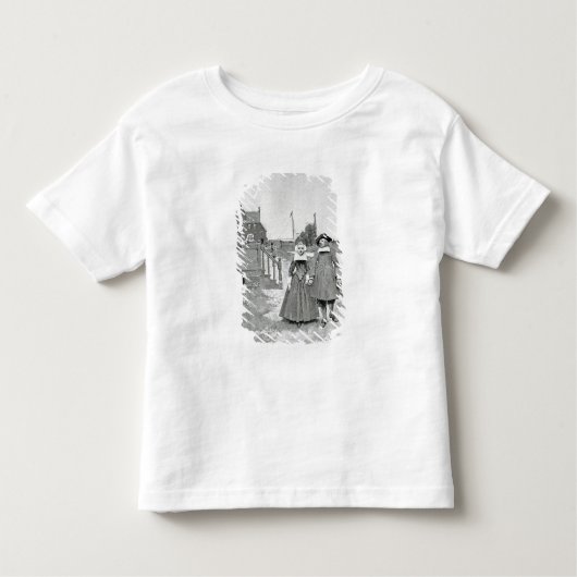 T-shirt Pour Les Tous Petits Le long du canal à vieille Manhattan (Devant)