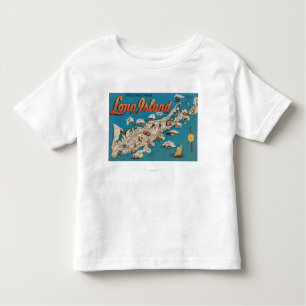 T-shirt Pour Les Tous Petits Le Long Island, New York - salutations de