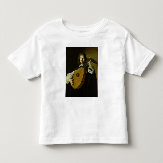 T-shirt Pour Les Tous Petits Le Lute-Player (Devant)
