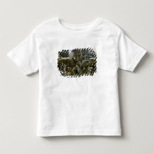 T-shirt Pour Les Tous Petits Le marché de Vérone (Devant)