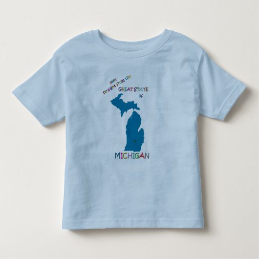 T-shirt Pour Les Tous Petits Le Michigan (Devant)