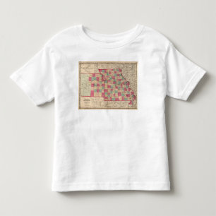 T-shirt Pour Les Tous Petits Le Missouri et le Kansas