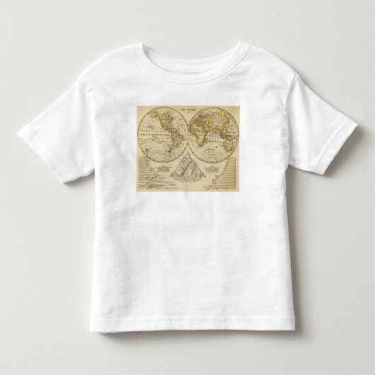 T-shirt Pour Les Tous Petits Le monde (Devant)