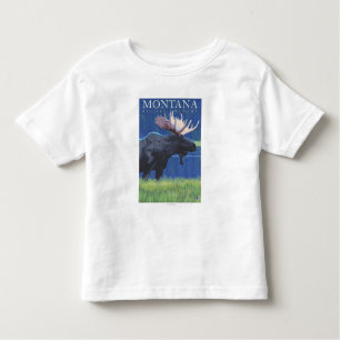 T-shirt Pour Les Tous Petits Le Montana -- Grand ciel CountryMoose dans le