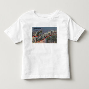 T-shirt Pour Les Tous Petits Le New Hampshire (capitale de l'État/fleur)