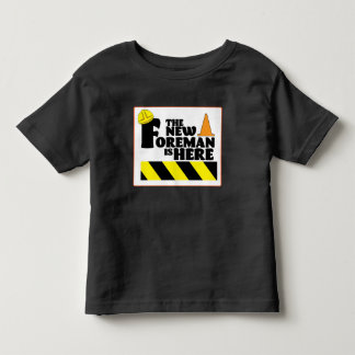 T-shirt Pour Les Tous Petits Le nouveau contremaître est là