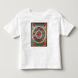 T-shirt Pour Les Tous Petits Le paradis de Shambhala, bannière tibétaine