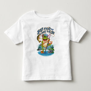 T-shirt Pour Les Tous Petits Le pêcheur de grenouilles : un tour de jeu sur la