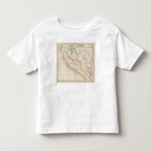 T-shirt Pour Les Tous Petits Le Pérou, Amérique du Sud 20 (Devant)