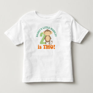 T-shirt Pour Les Tous Petits Le petit singe du papa