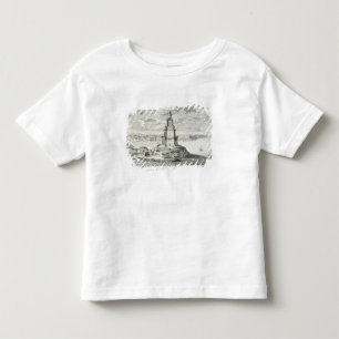T-shirt Pour Les Tous Petits Le Pharos de l'Alexandrie, plaquent 9 de 'Entwurf