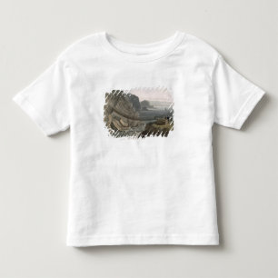 T-shirt Pour Les Tous Petits Le pont de corde près du phare, Holyhead, pour
