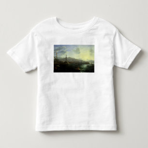 T-shirt Pour Les Tous Petits Le port vue de Gênes, mer