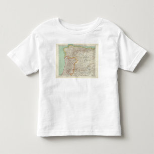 T-shirt Pour Les Tous Petits Le Portugal et l'Espagne