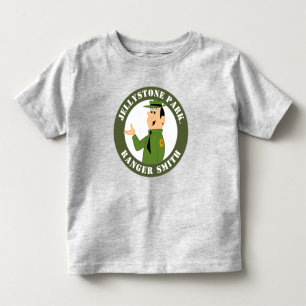 T-shirt Pour Les Tous Petits Le Ranger Smith Portrait de Jellystone